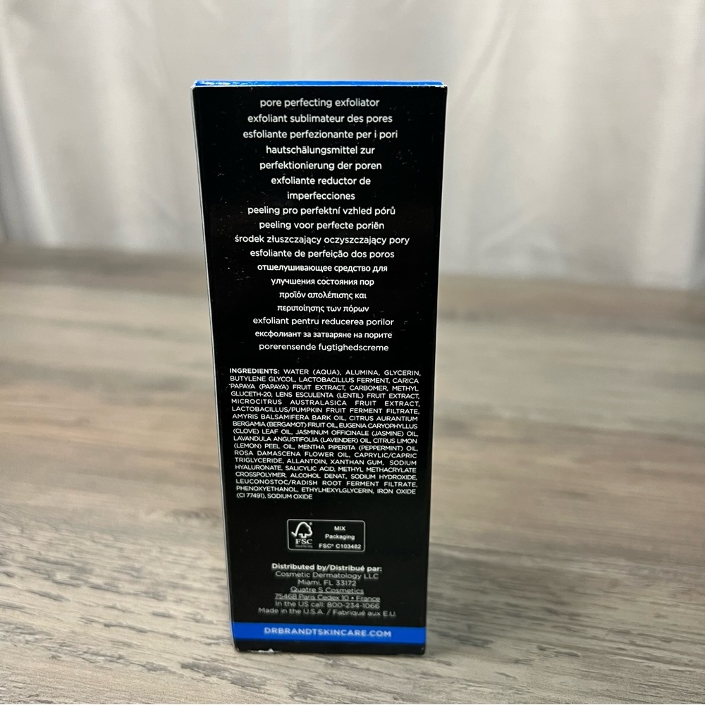 Dr. Brandt PoreDermabrasion Pore Perfecting Exfoliator NIB - Picture 3 of 16